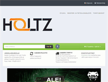 Tablet Screenshot of holtz.fi